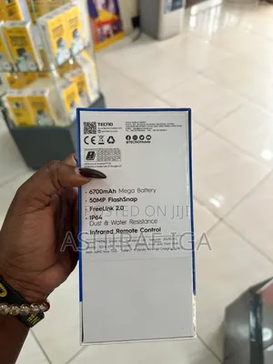 New Tecno Spark 50 128 GB Blue