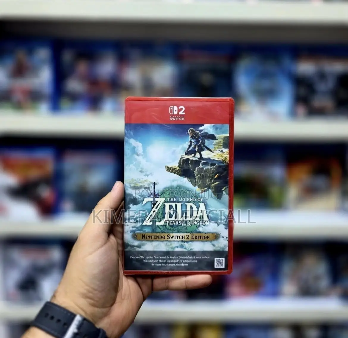 The Legend of ZELDA Tears of the Kingdom Nintendo Switch 2 Edition
