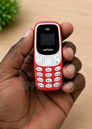 New Mobile Phone Red
