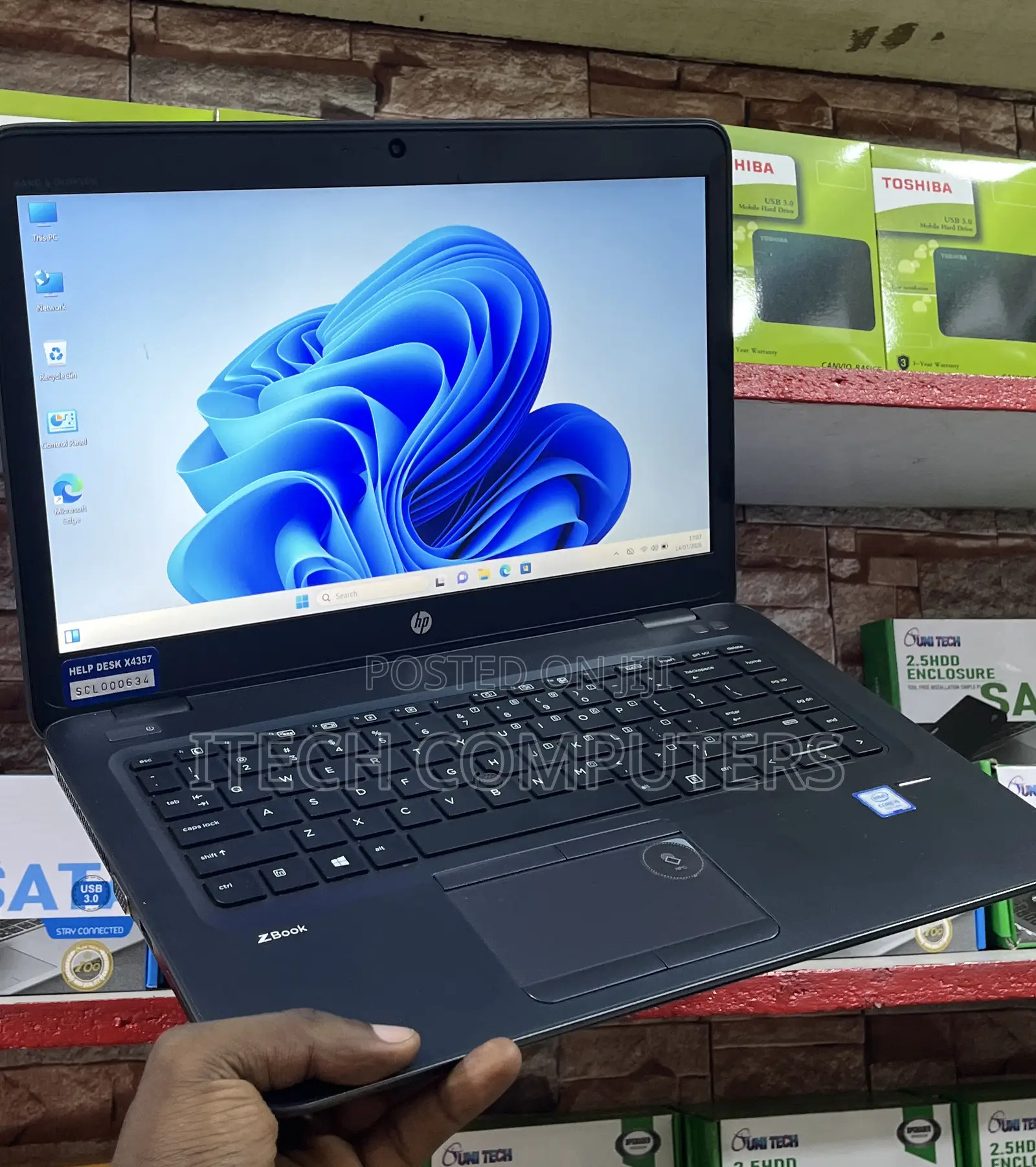 Laptop HP ZBook 14u G4 8GB Intel Core i5 SSD 256GB