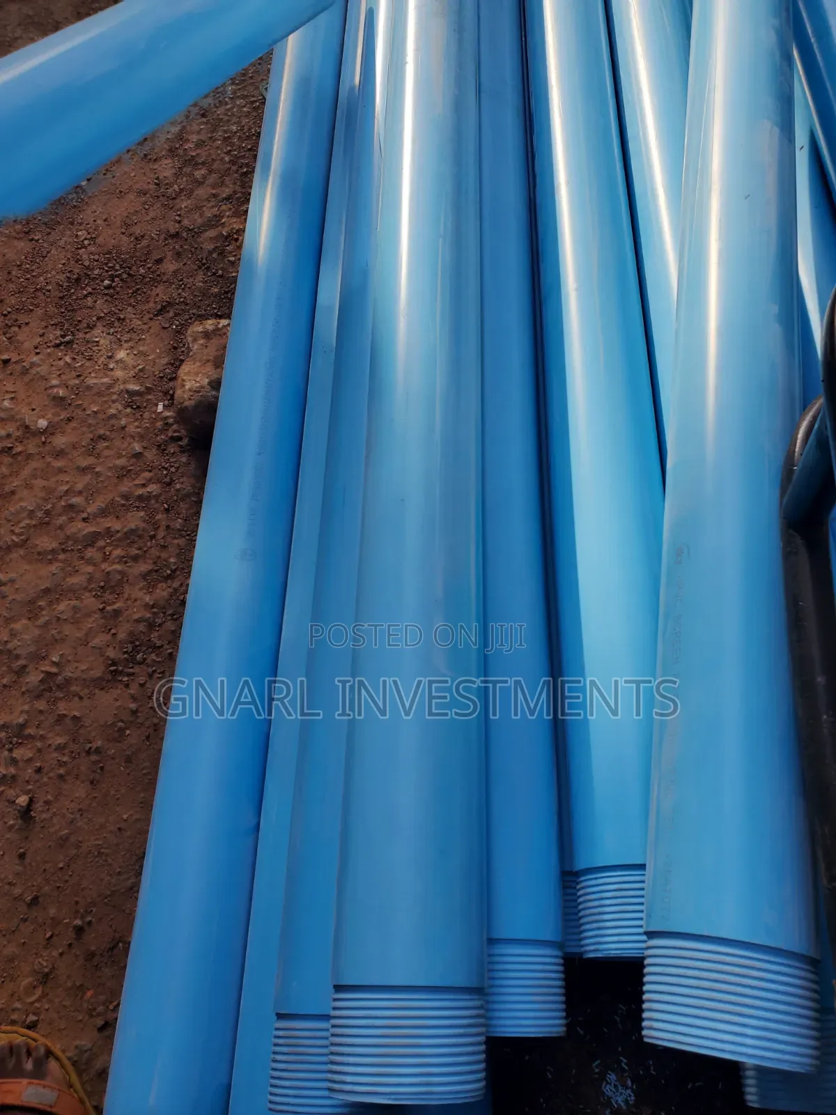 5" 140mmx2.8m UPvc Borehole Casing and Column Pipes.