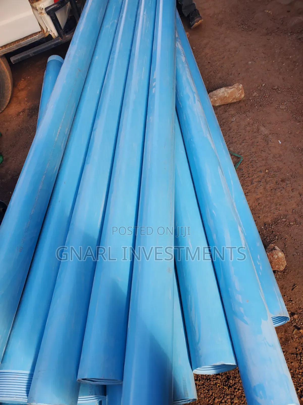 6"BLUE UPVC Casing Pipes 4 Bore Holes, Irrigation and Deep Water Wells