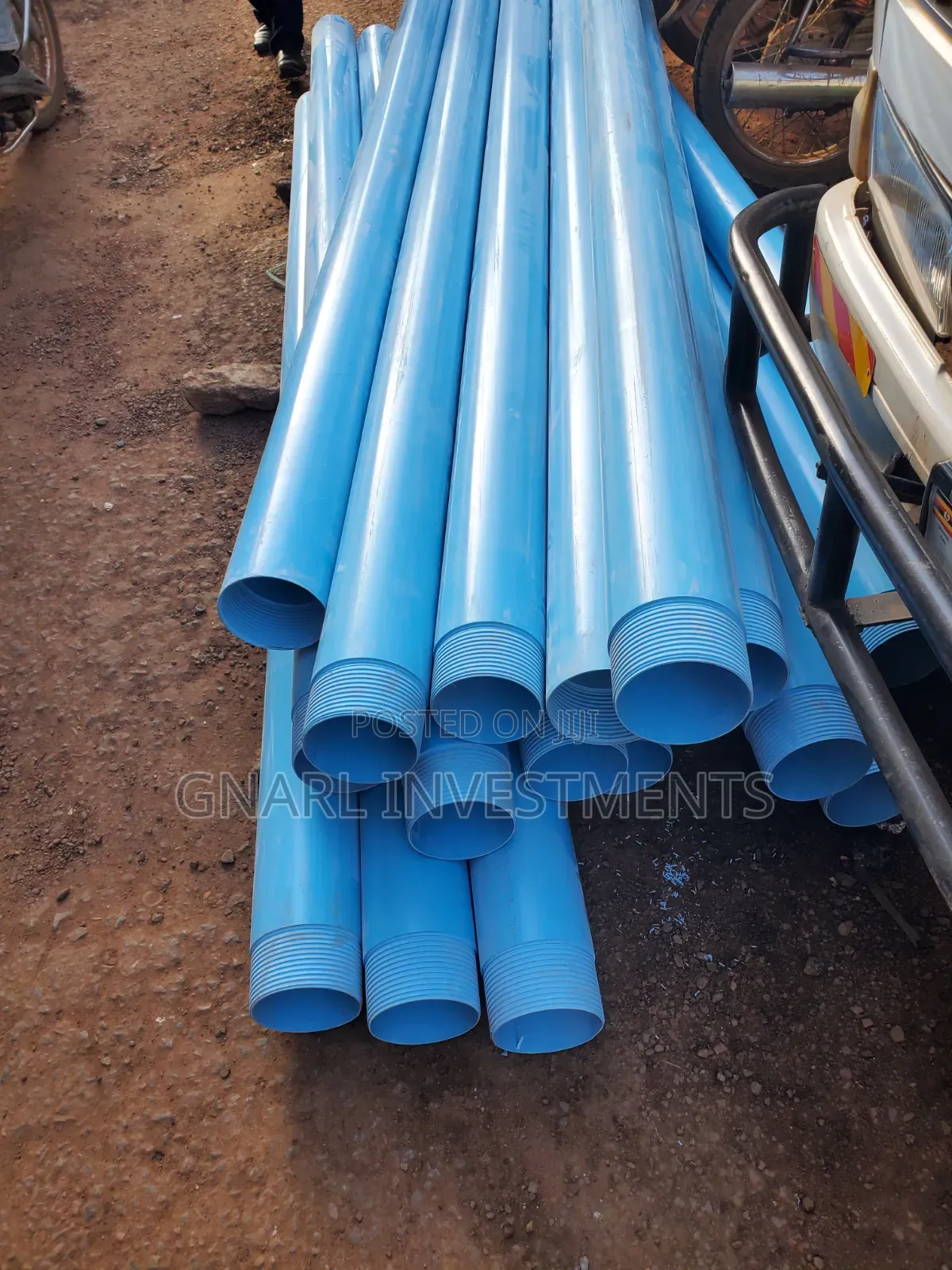 6"BLUE UPVC Casing Pipes 4 Bore Holes, Irrigation and Deep Water Wells
