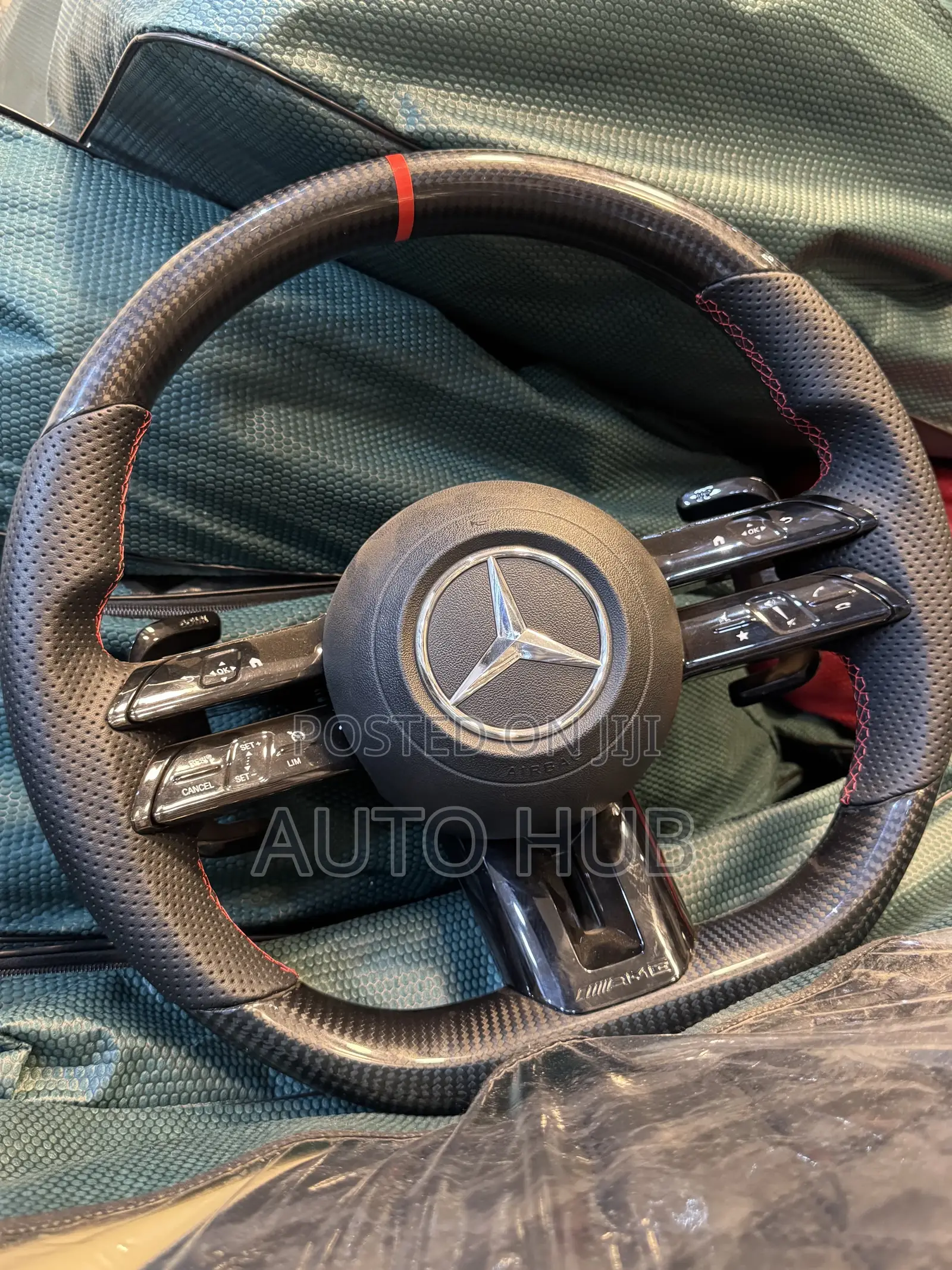 Mercedes-Benz Carbon Fiber Aftermarket Steering Wheel