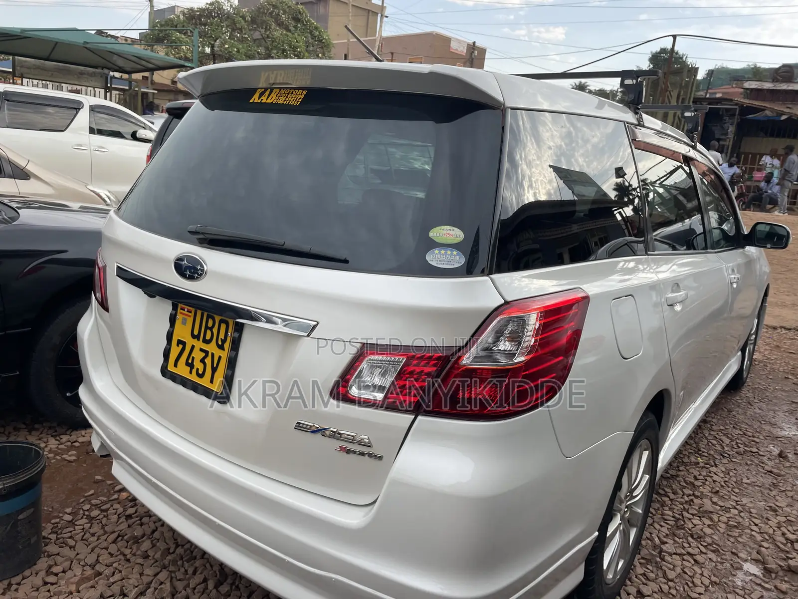 Subaru Exiga 2011 White