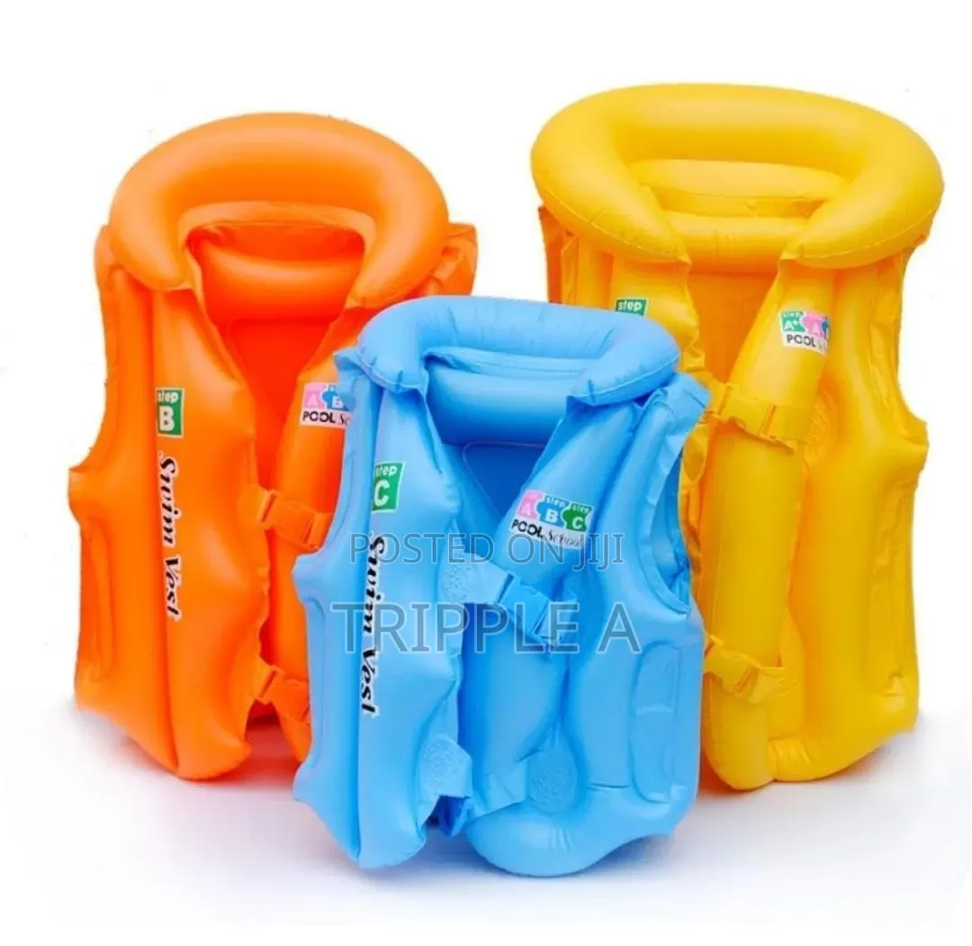 Kids Inflatable Swimming Life Jacket