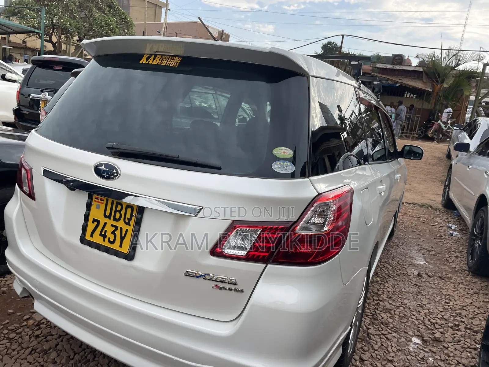 Subaru Exiga 2011 White