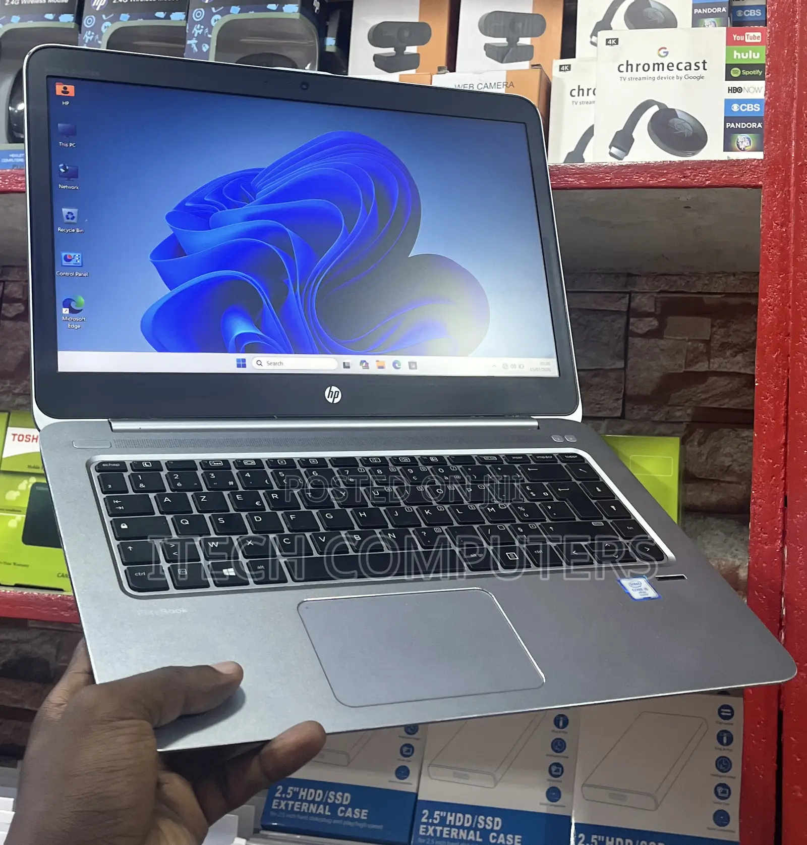 Laptop HP EliteBook Folio 1040 G3 8GB Intel Core i5 SSD 256GB