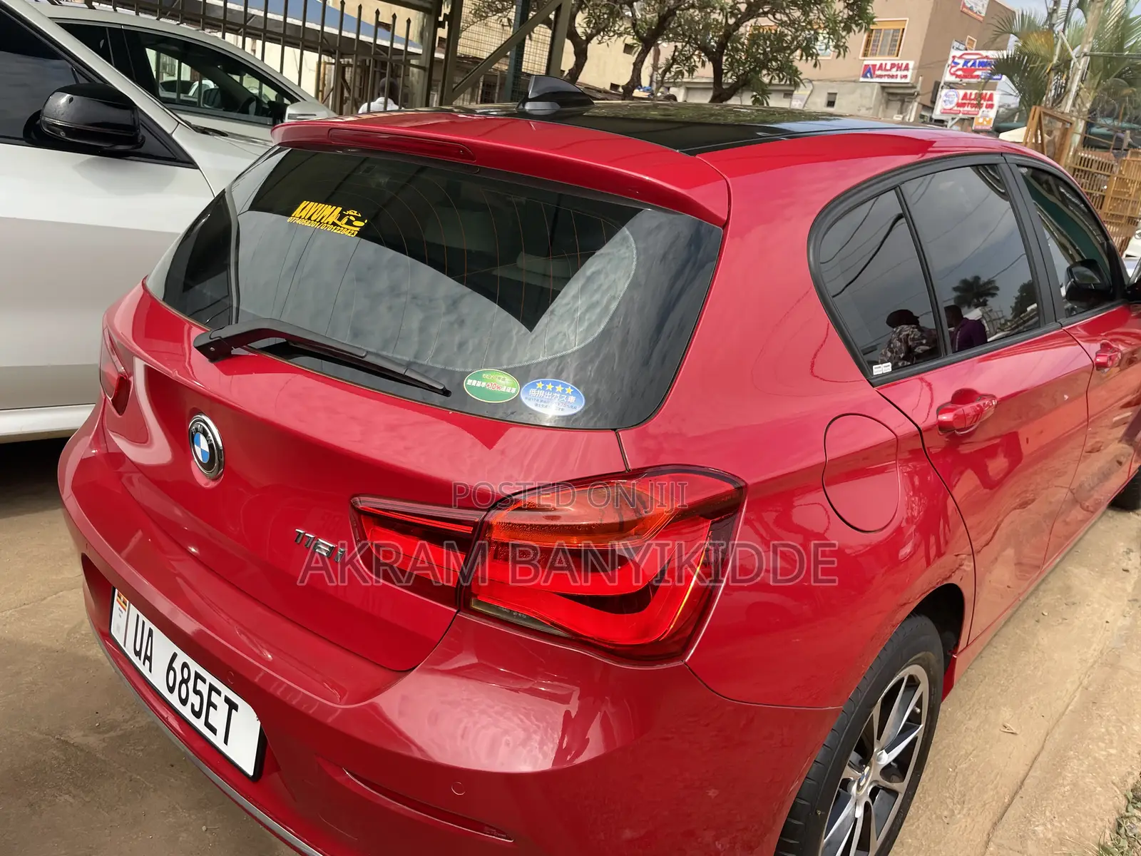 BMW 118i 2016 Red