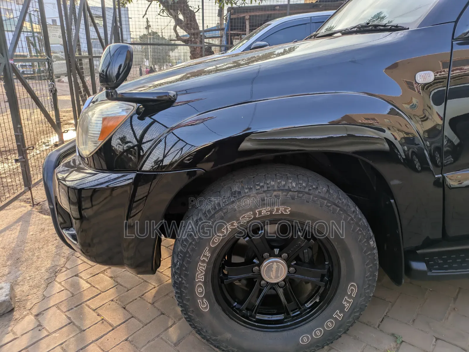 Toyota Hilux Surf 2009 Black