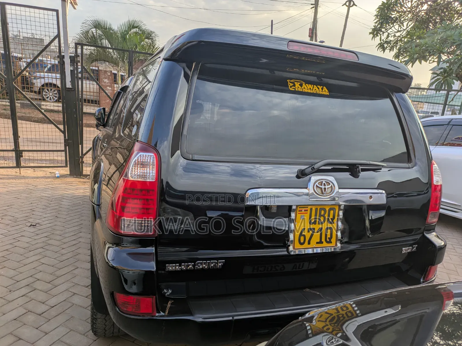 Toyota Hilux Surf 2009 Black