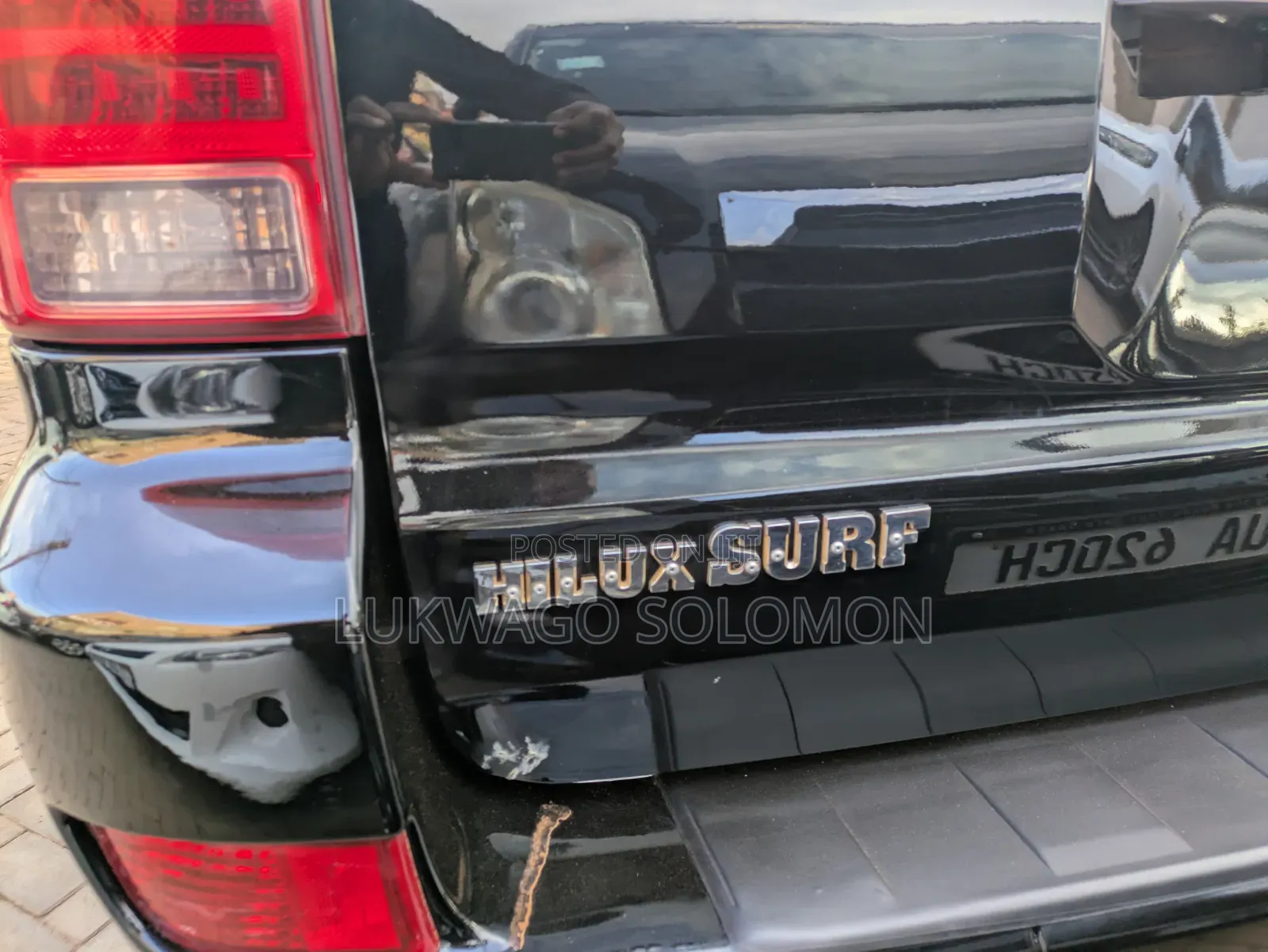 Toyota Hilux Surf 2009 Black