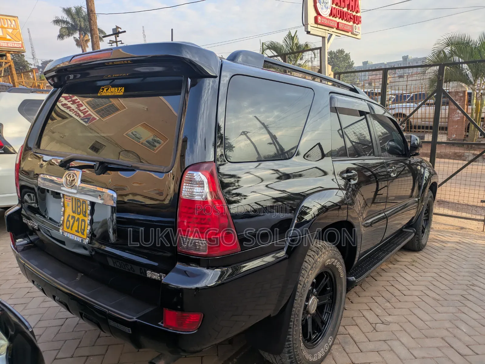 Toyota Hilux Surf 2009 Black