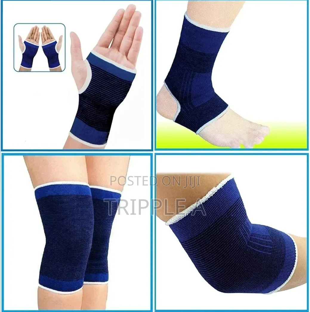 Combo Set of Ankle, Palm, Knee, Elbow Support