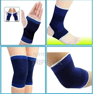 Combo Set of Ankle, Palm, Knee, Elbow Support