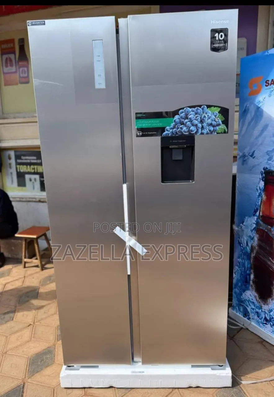 Hisense 750L Double Door With Dispenser Fridge