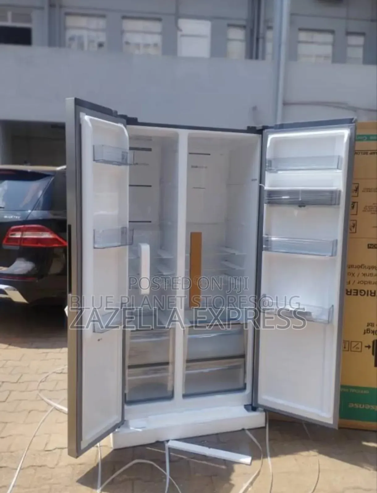 Hisense 750L Double Door With Dispenser Fridge