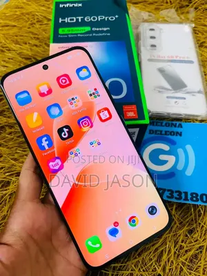 New Infinix Hot 60 Pro+ 256 GB Black