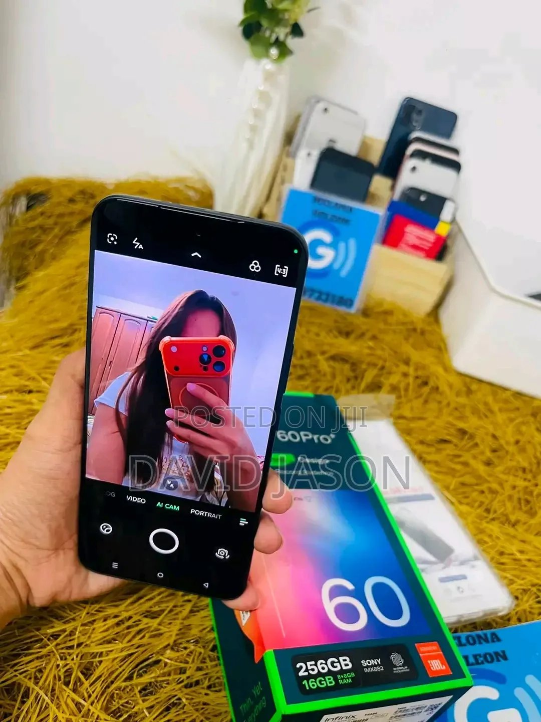 New Infinix Hot 60 Pro+ 256 GB Black