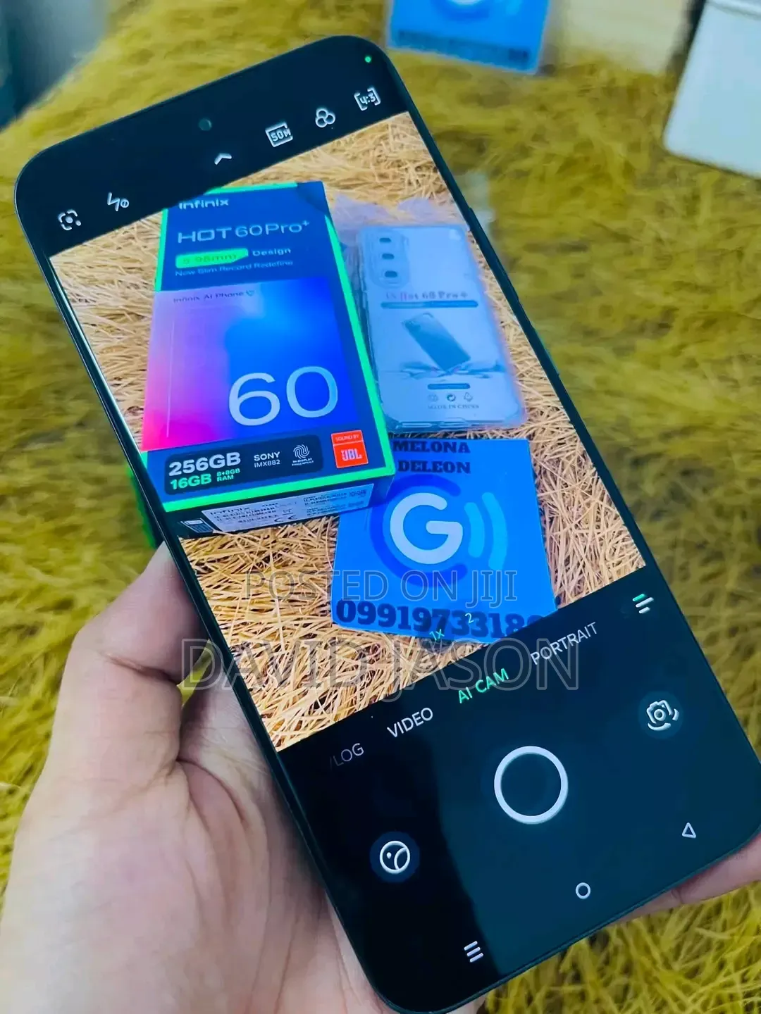 New Infinix Hot 60 Pro+ 256 GB Black