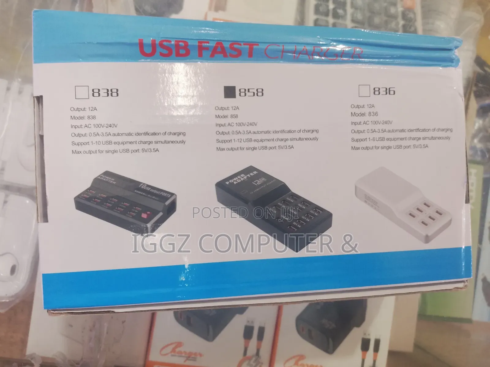 USB Fast Charger Power Adapter