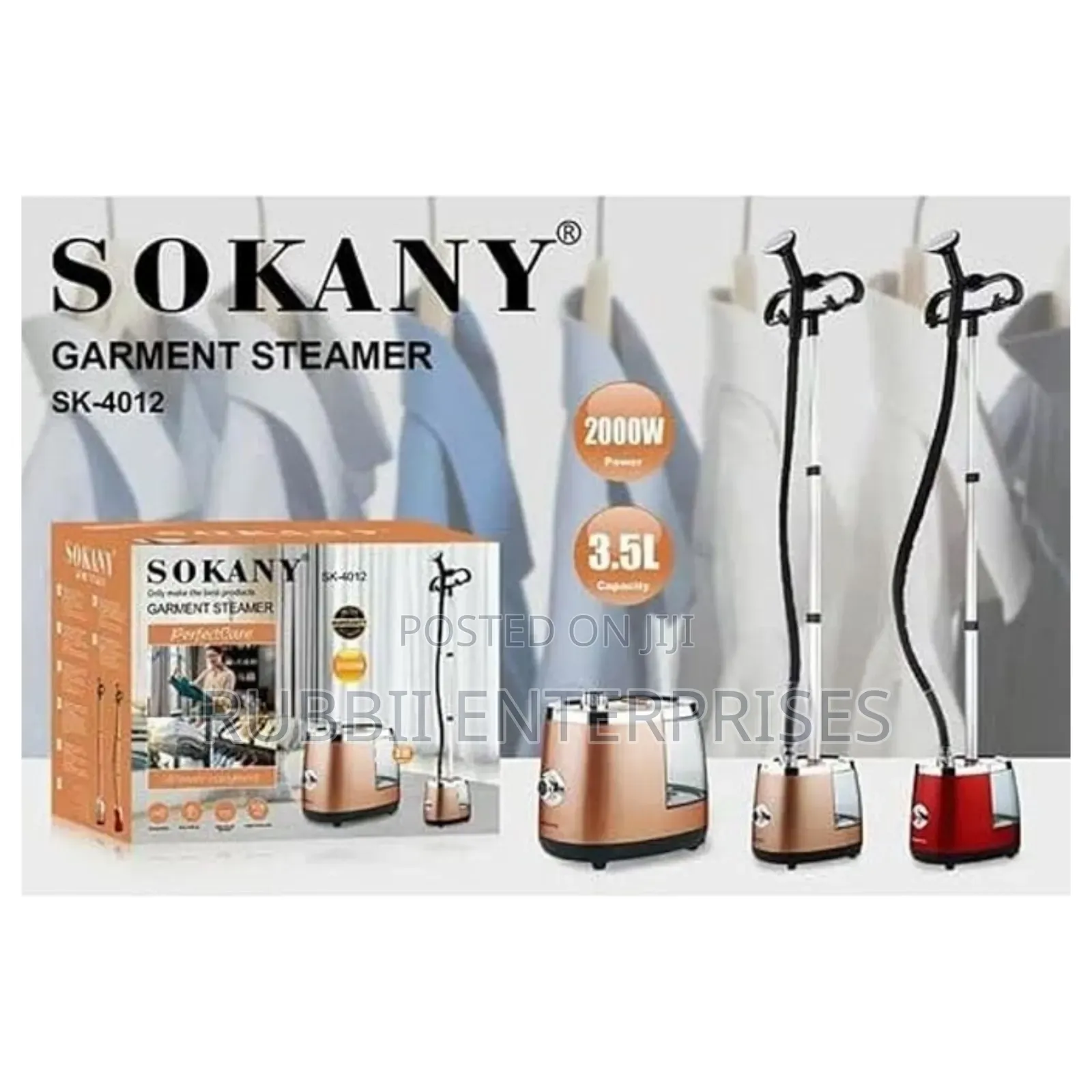 3.5L Sokany Garment Steamer