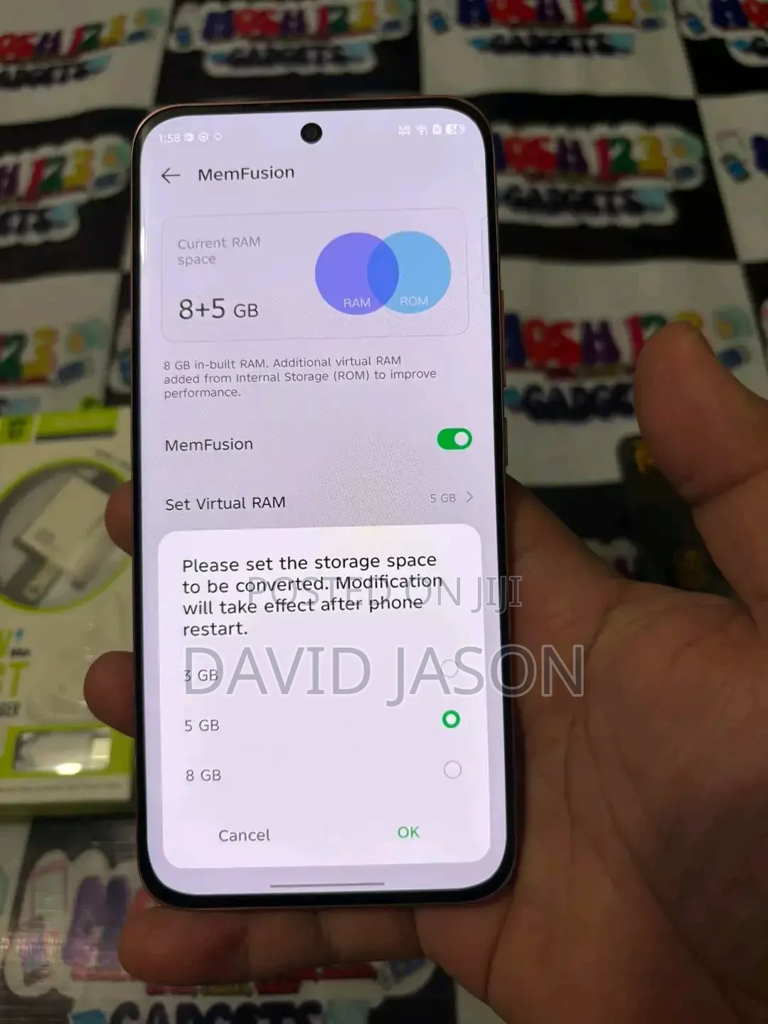 New Infinix Hot 60 Pro+ 256 GB Pink