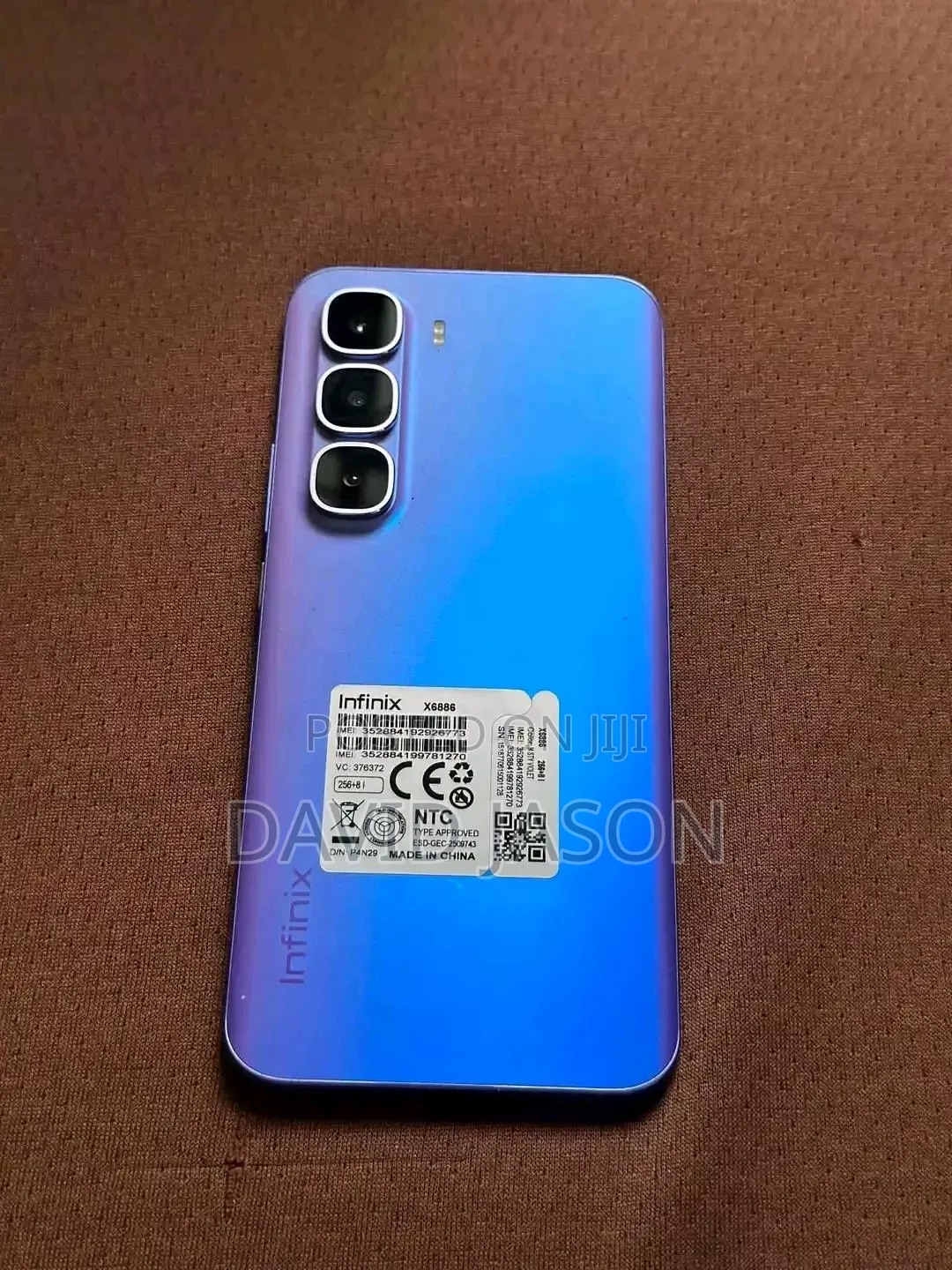 New Infinix Hot 60 Pro+ 256 GB Purple