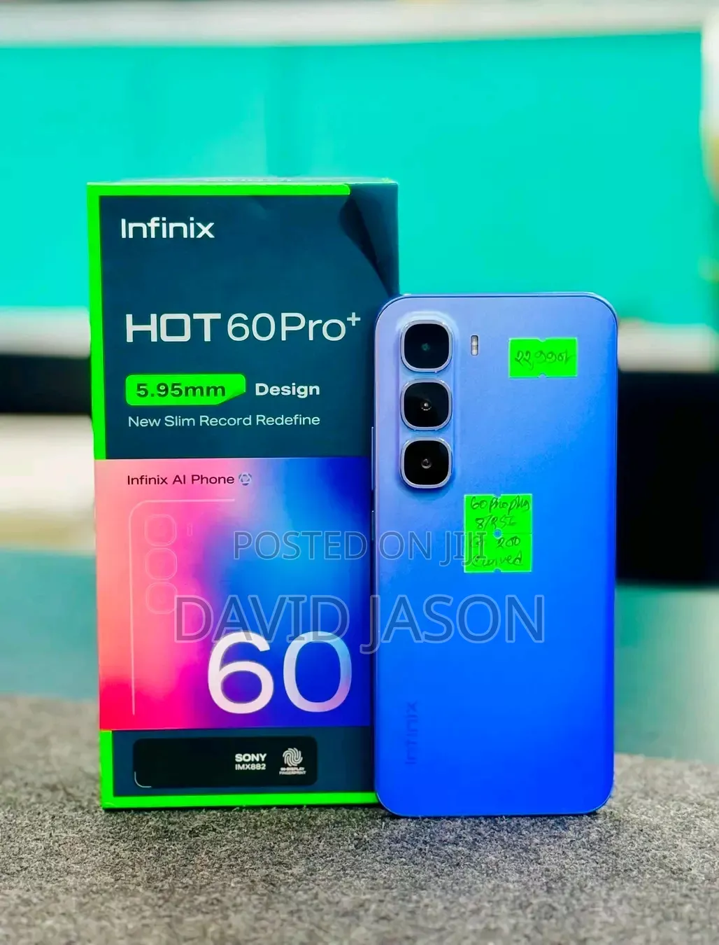 New Infinix Hot 60 Pro+ 256 GB Purple