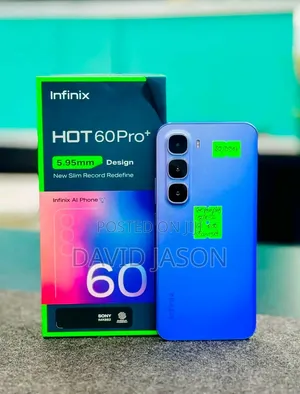 New Infinix Hot 60 Pro+ 256 GB Purple