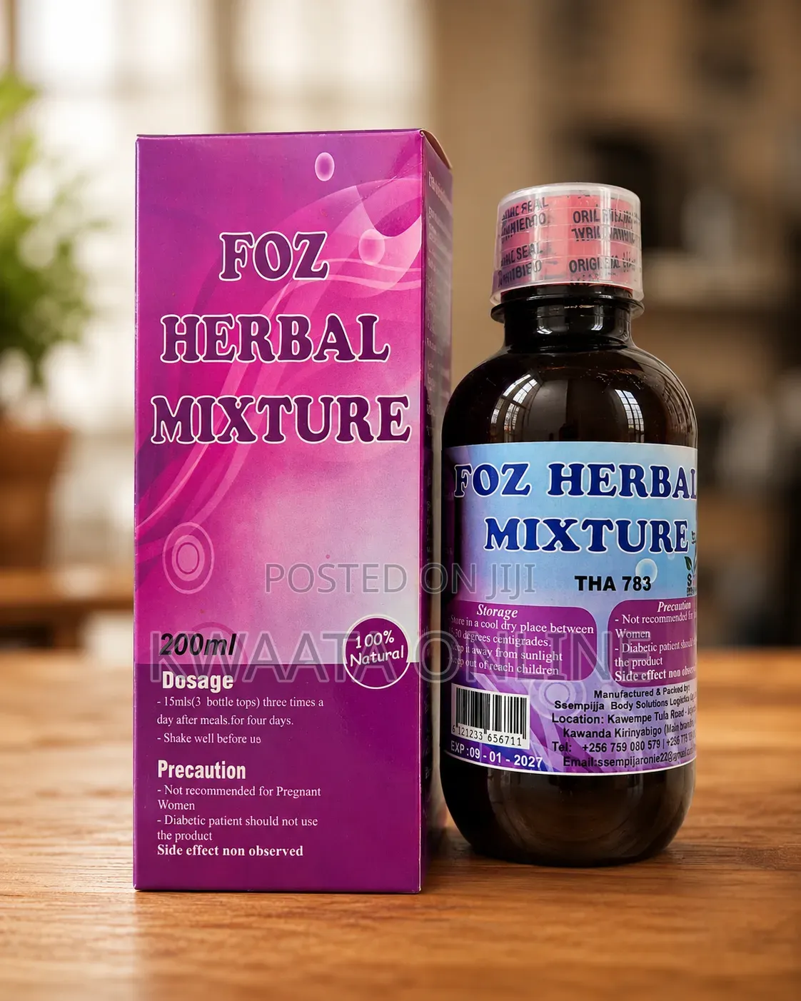 FOZ Herbal Mixture Women's Herbal Wellness Hormonal Balance Support