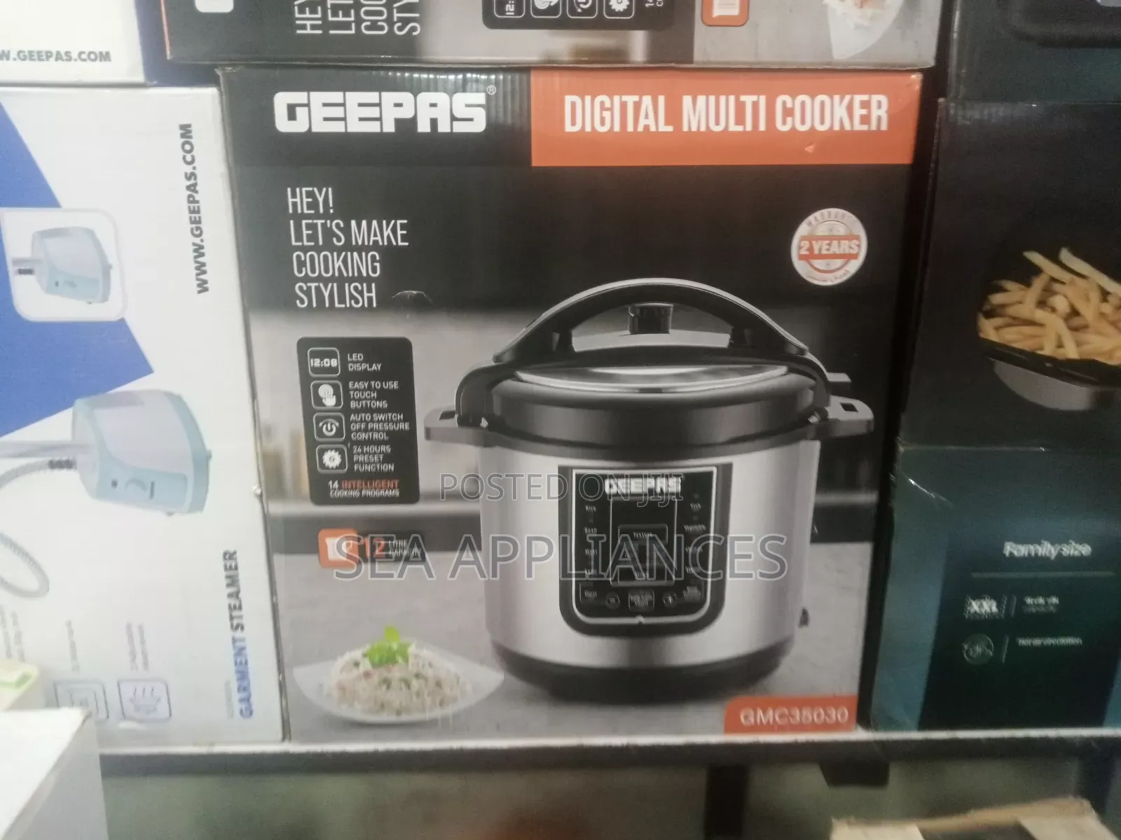 Geepas Pressure 12Liters
