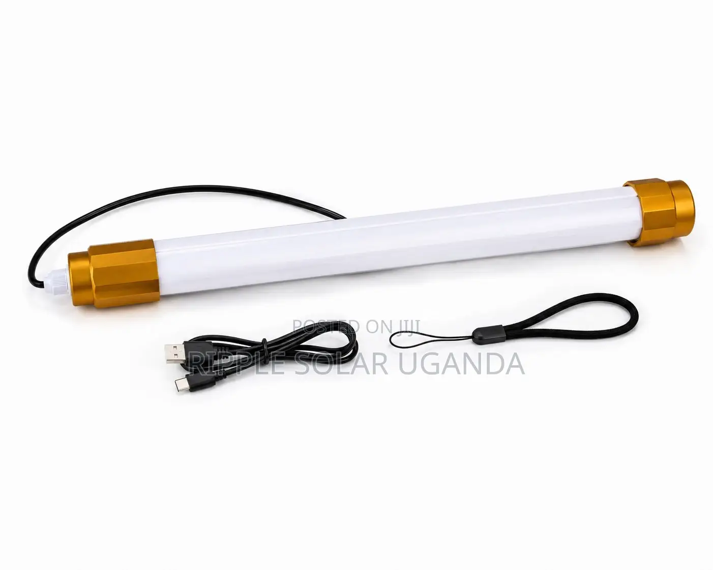 400W Solar LED Tube Light 560mm With Remote Waterproof Lamp