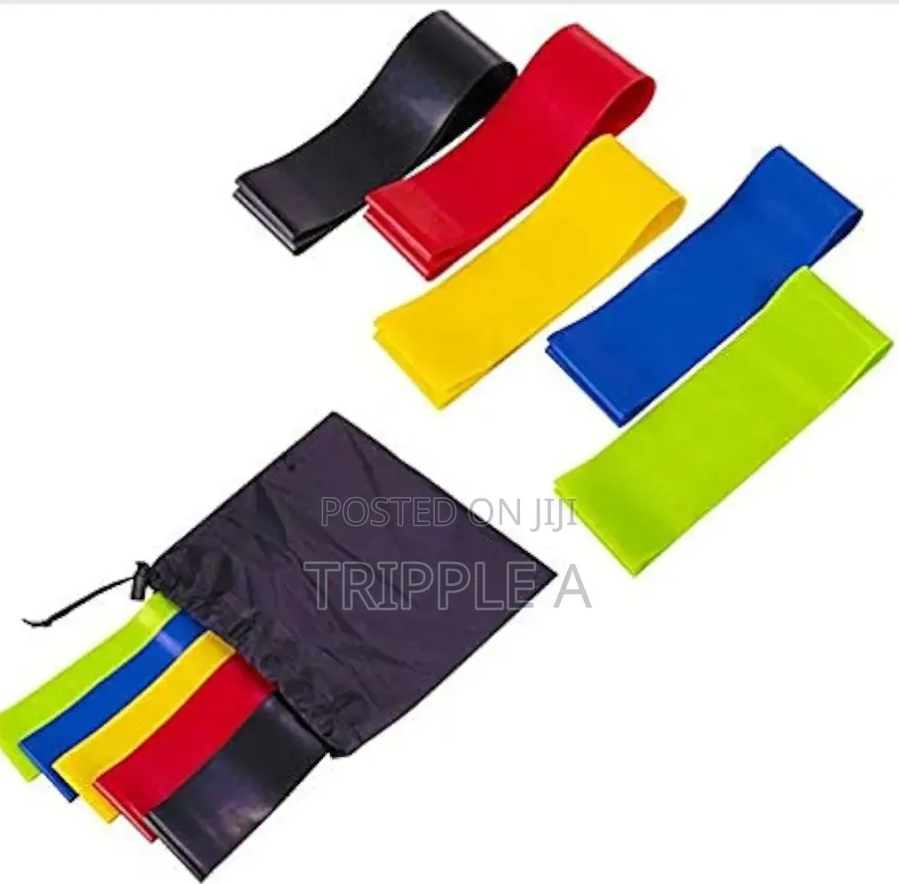 Multi-Colored Exercise Belts
