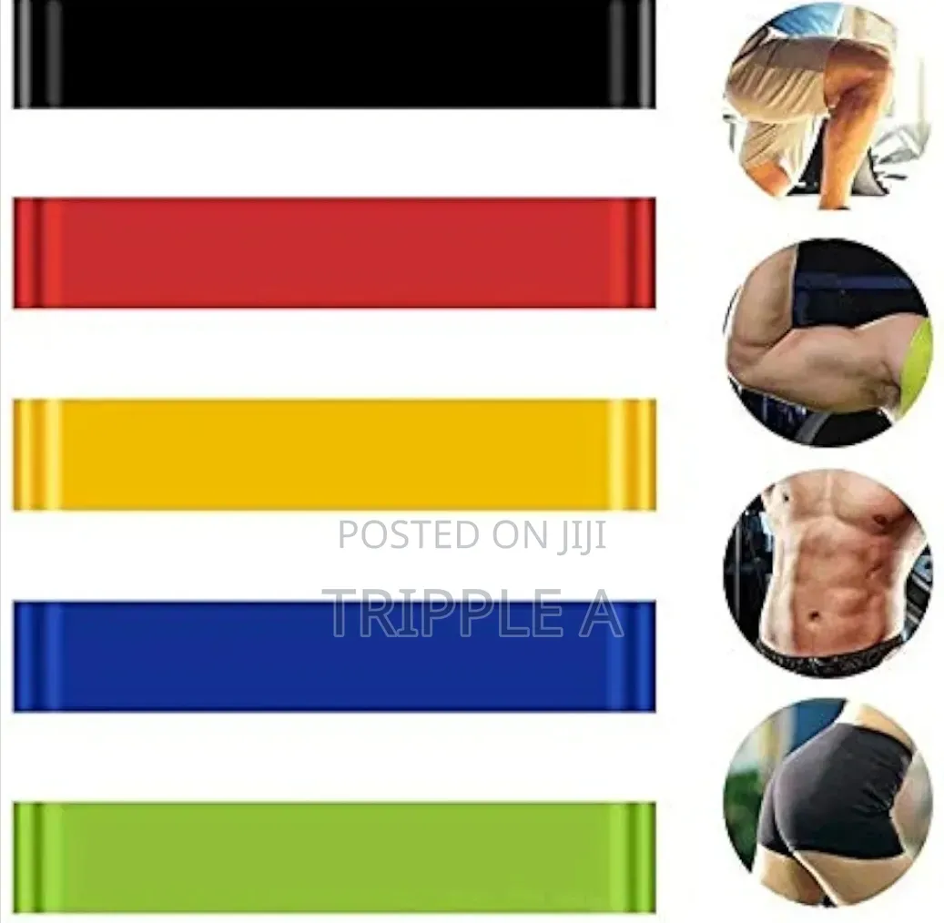 Multi-Colored Exercise Belts