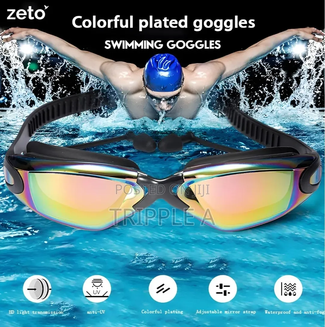 Anti Fog Silicone Swimming Goggles