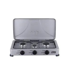 3 Gas Burner Stove Cooker Plate With Auto Ignition