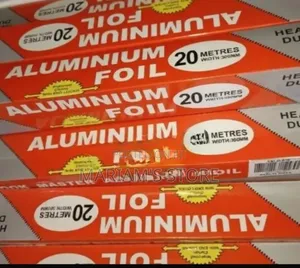Heavy Duty Aluminium Foil in a 20-Metre Roll With a 300mm Width.