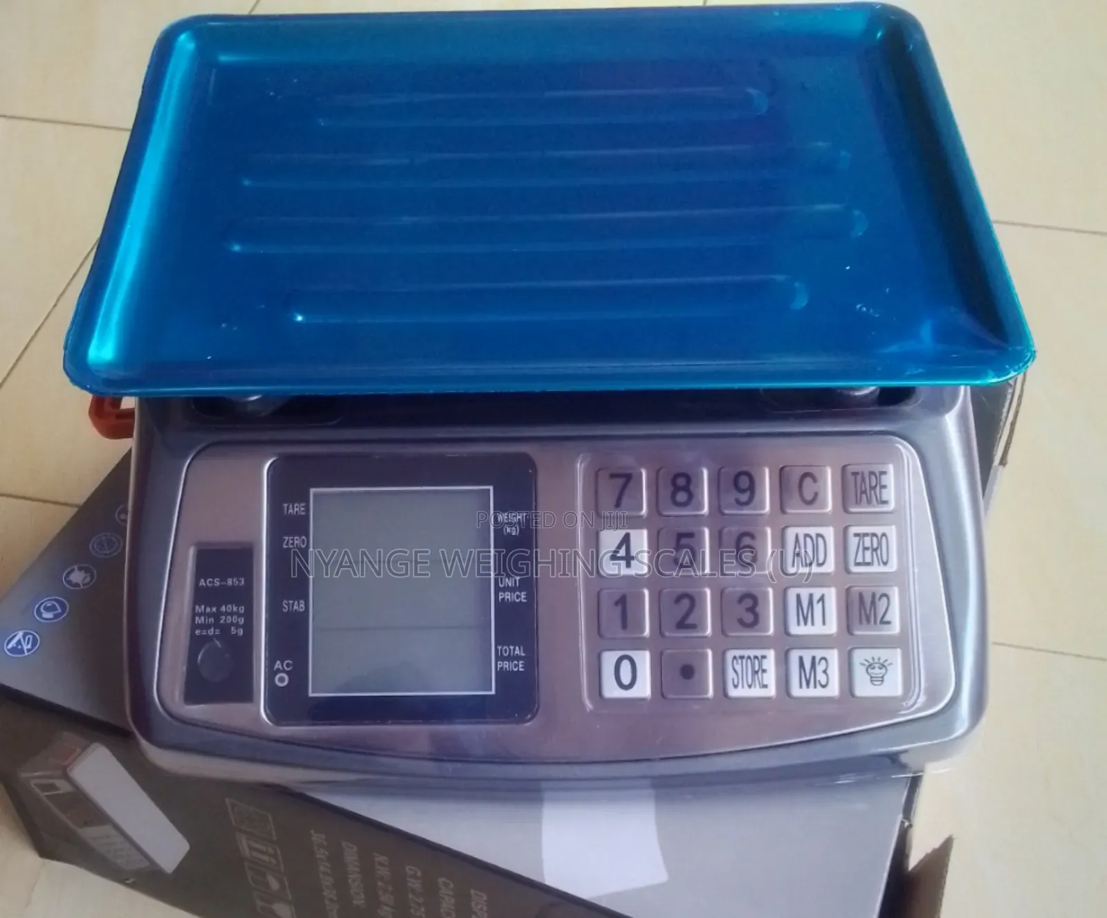 40kg Weigh Electronic Kitchen Weigh Scale Restaurant Weighing Scale