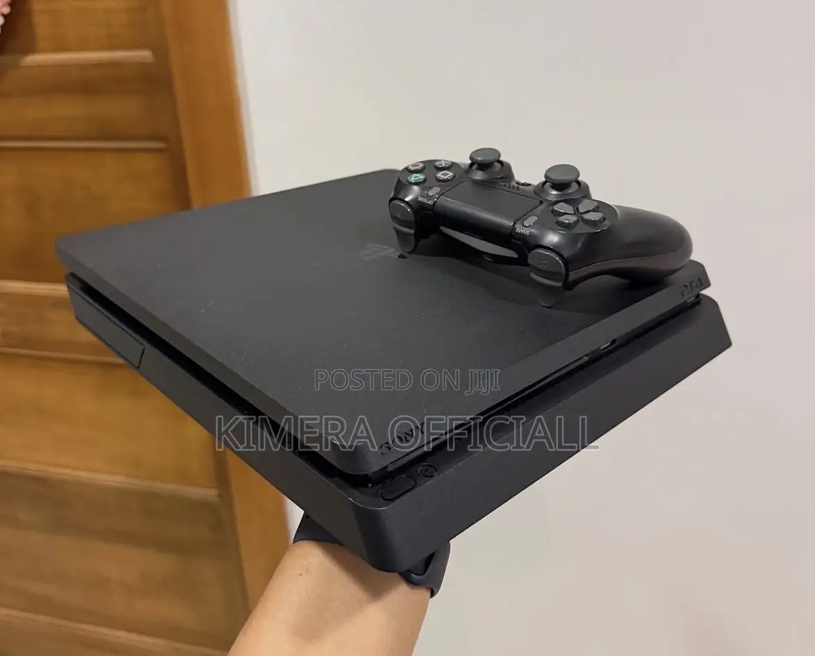 PS4 Slim With 12 Games, 2pads. Make Your Neighbor Jealous.