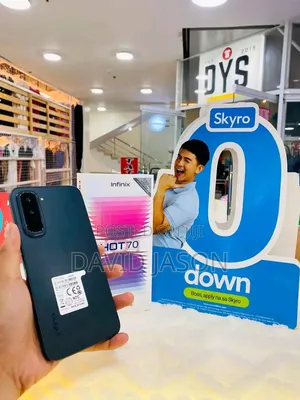 New Infinix Hot 70 256 GB Black