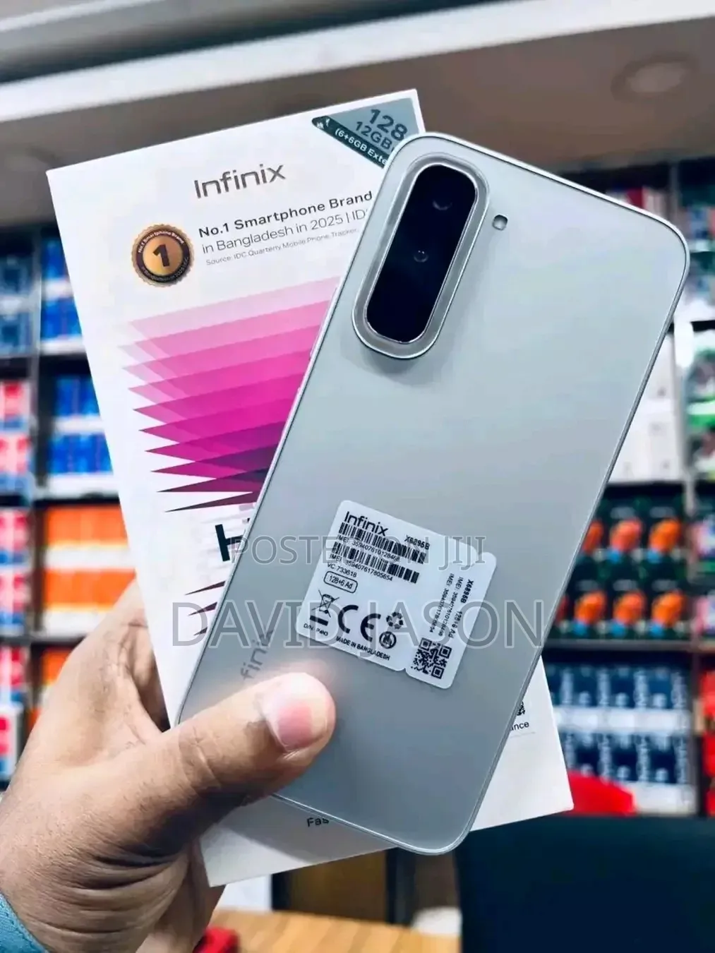 New Infinix Hot 70 256 GB Silver