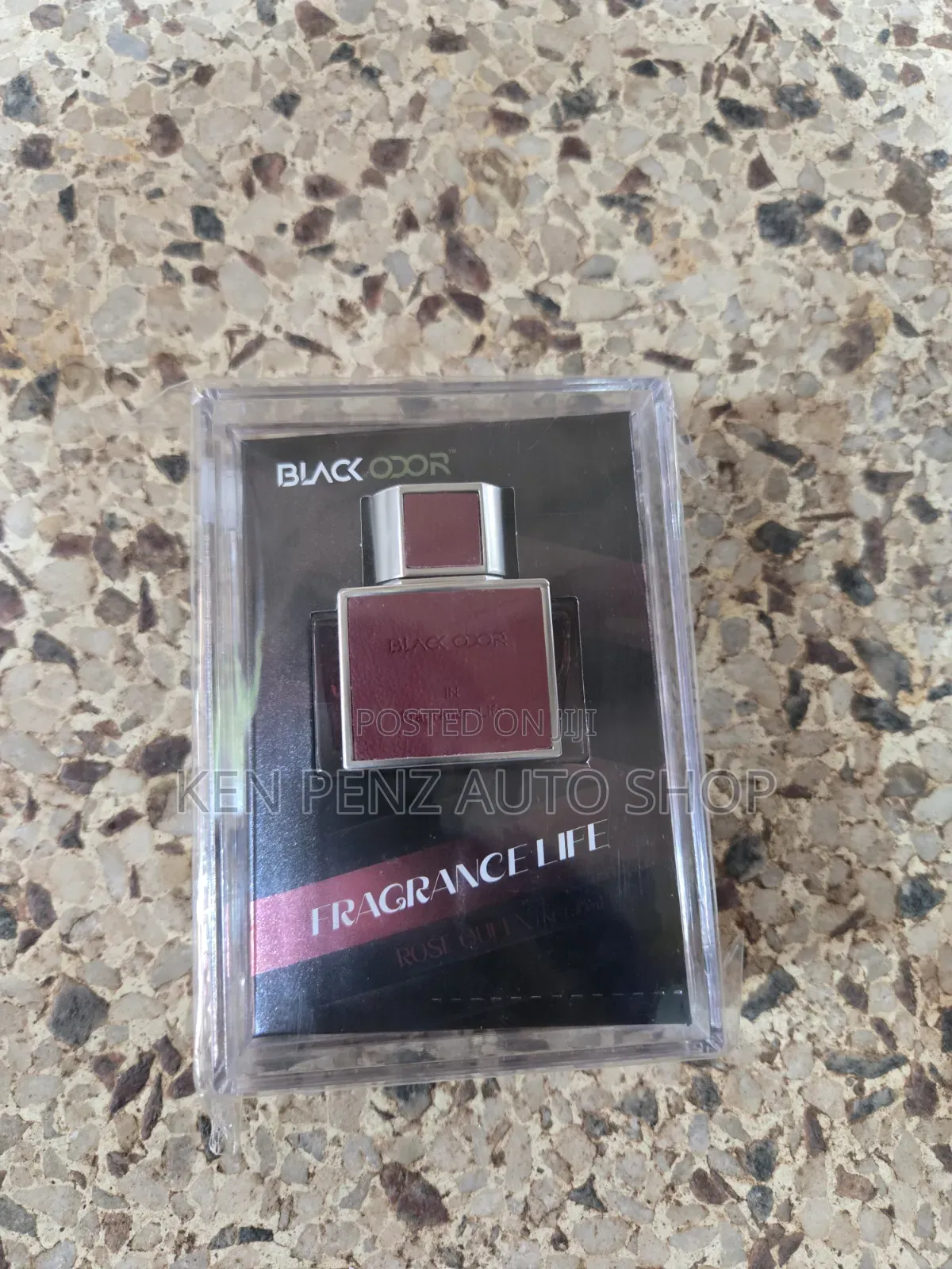 Black Odor Car Air Freshener