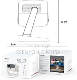 Yesido TV13 Smart Projector With Android 9.0 Video Support –White
