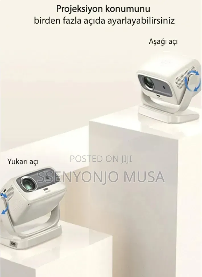 Yesido TV13 Smart Projector With Android 9.0 Video Support –White