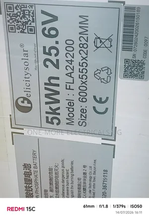Original Smart Lithium Battery 5kwh/24volts