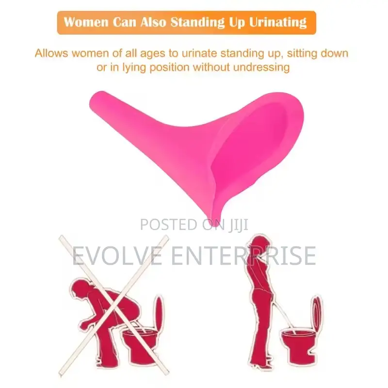 Woman Urinal Outdoor Travel Design Women Camping Portable Female Uri