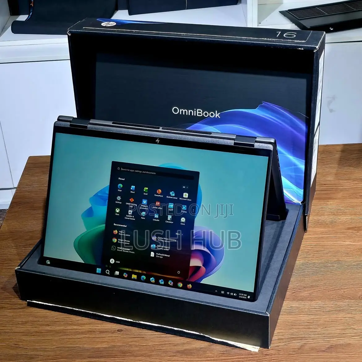 New Laptop HP OmniBook X Flip 14" 16GB Intel Core Ultra 5 SSD 512GB