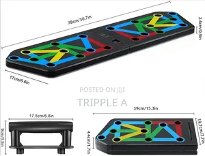 Foldable Push Up Board With Handles for Complete Body