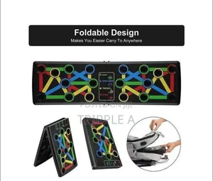 Foldable Push Up Board With Handles for Complete Body